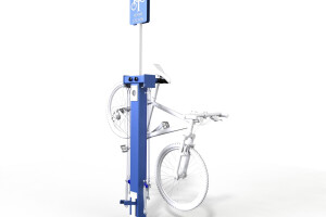 Bicycle repair station