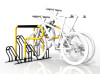 Horizontal Compact Bicycle Rack