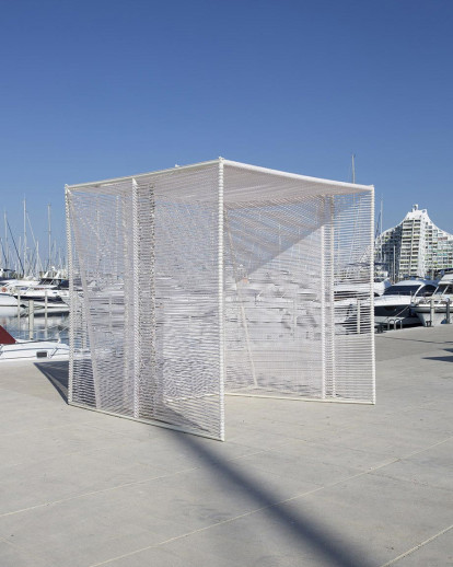 Sailing cube - Pavilion du FAV 2014 à Montpellier