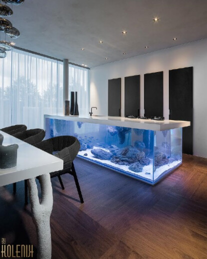 A luxury apartment-like boardroom