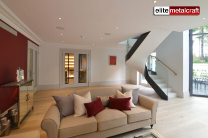 Burghley Road - Private Residence in Wimbledon - Elliptical Stairs