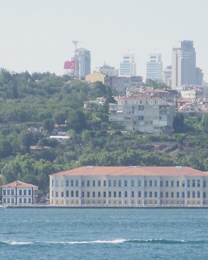 High school on Bosphorus