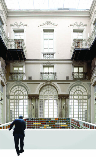 Library for the Chamber of Commerce of Genoa