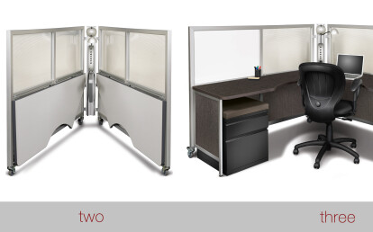 Solo + 6x6 workstation