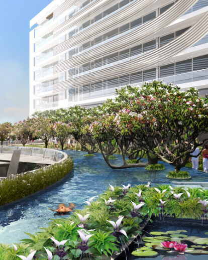 Landscape designs for Capitol Singapore