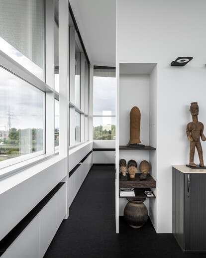 Interior Design of Immo Desimpel Offices at Merelbeke