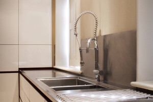 Stainless steel sinks, worktops, cabinets, shelving,splashbacks, panels and sanitaryware