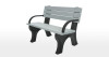 Deluxe Backed Bench With Arms
