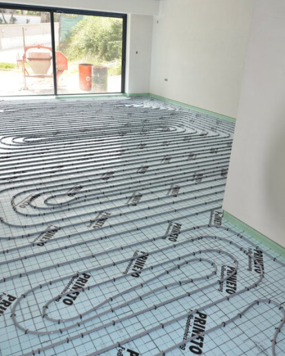 Underfloor heating in Galegos, Penafiel