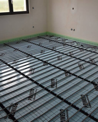 Underfloor heating in Abrunheira, Sintra