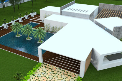 Farmhouse Architectural Design and Development For Mrs.Subbulakxmi Manimaran at Vedanthangal