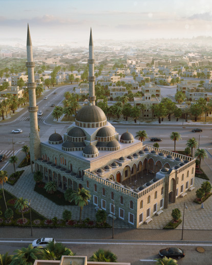 Ottoman-style Mosque Jan-2015