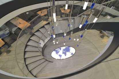 Commercial Spiral, Helical Staircase London