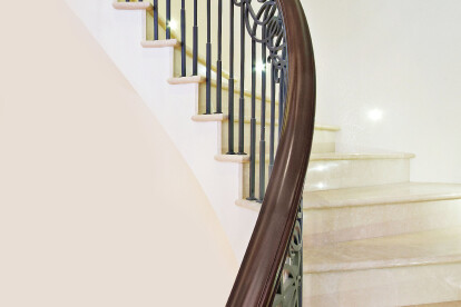 Chesterfield Hill - Traditional Helical Staircase