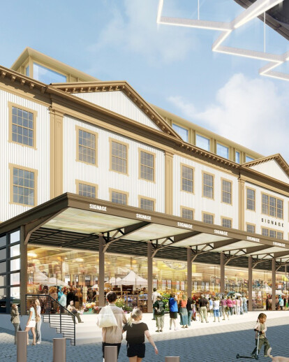 SHoP proposal for the Seaport District 