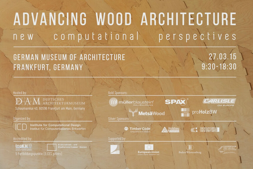 Advancing Wood Architecture Symposium