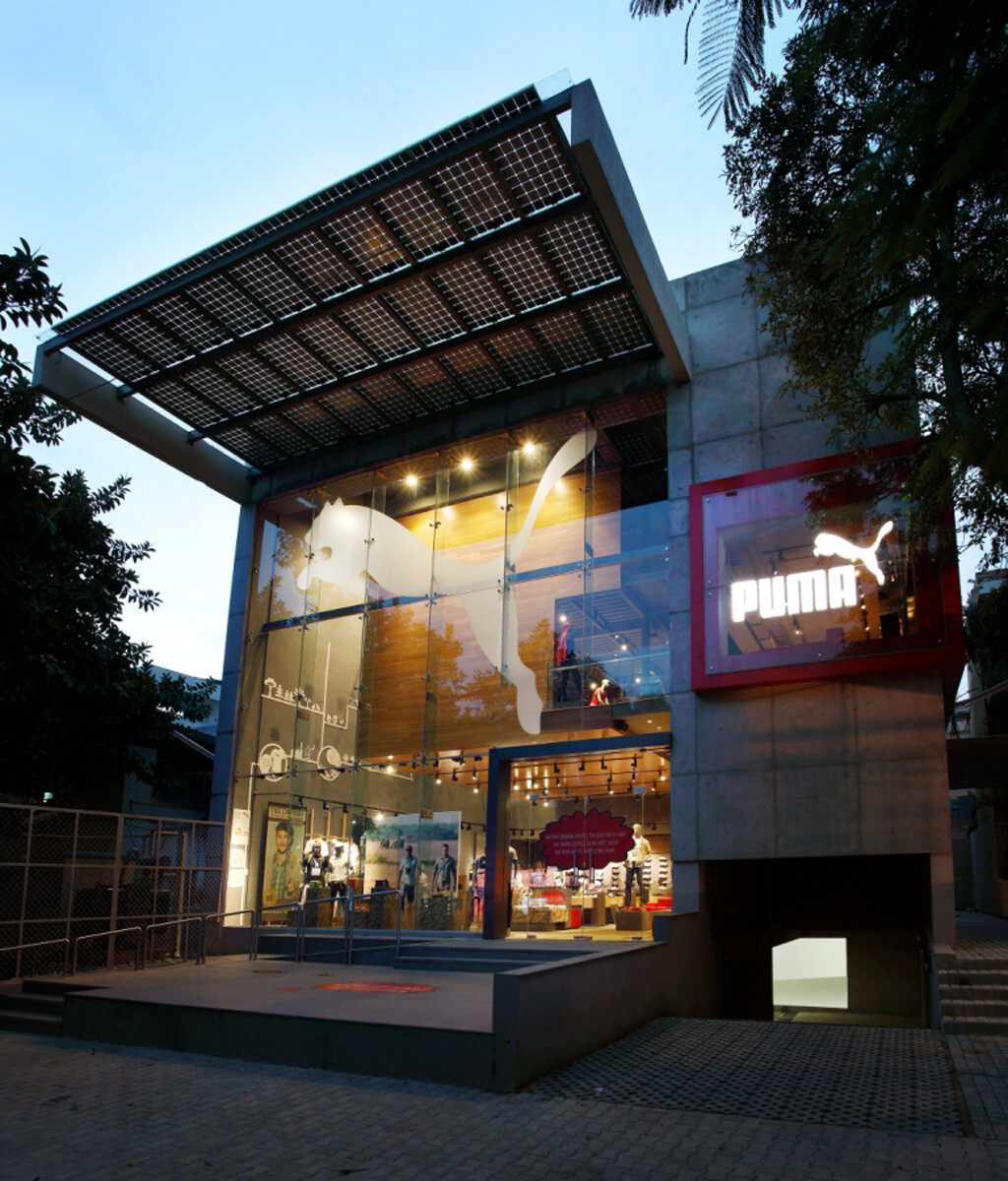 puma showroom in yelahanka