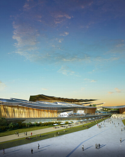 Design competition that includes five museums and a sports centre in Meishan