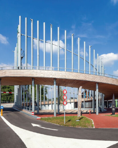 flyover Transferium A27 Nieuwegein