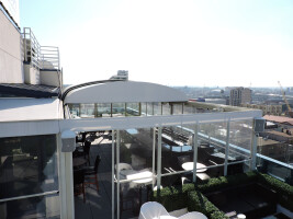 Retractable Roof by LITRA for Four Point By Sherat