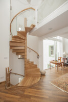 Spiral Staircase to Manse Refurbishment Fife