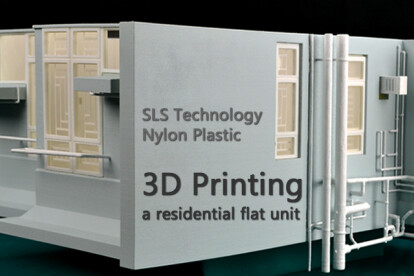 3D Printing for a residential flat unit