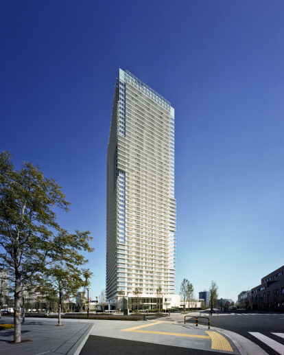 Two Harumi Residential Towers in Tokyo