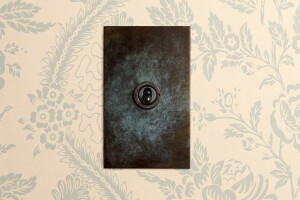 Verdigris light switch