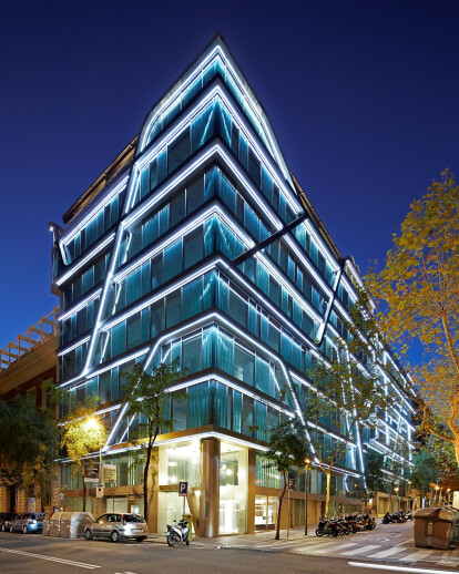 Offices building in Barcelona