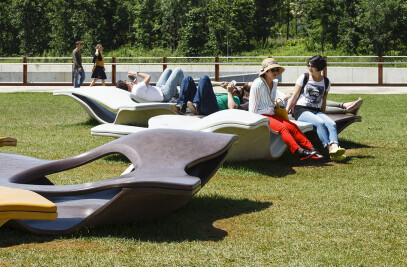 ‘Minamora’ bench for Expo Milano 2015