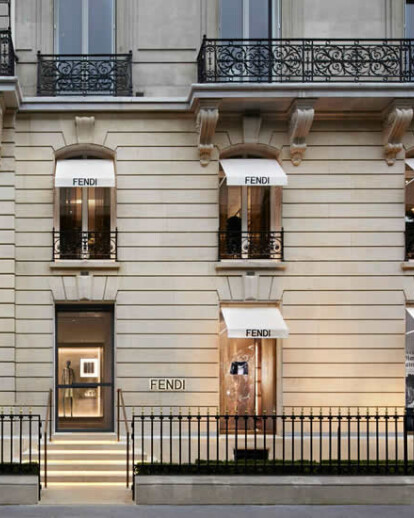 Fendi flagship store in Paris