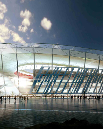 AS Roma unveils its new state-of-the-art football stadium