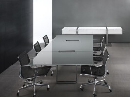Highline Glass Conference Table