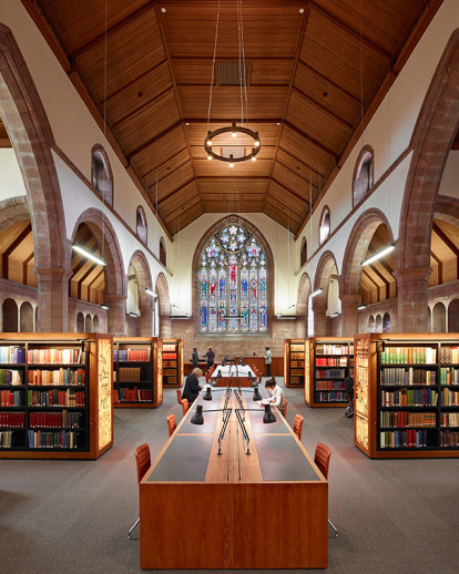 Martyrs Kirk Reading Room in University of St Andrews | Anglepoise |  Archello