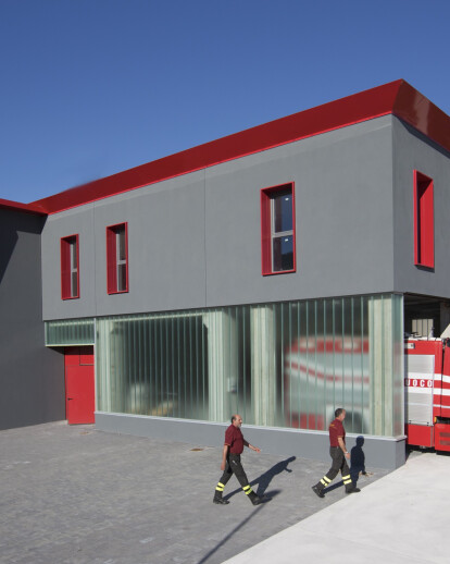 NEW FIRE STATION IN GUBBIO
