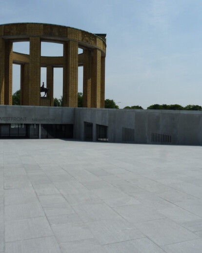 WESTFRONT NIEUWPOORT WWI MEMORIAL MONUMENT and VISITOR CENTER