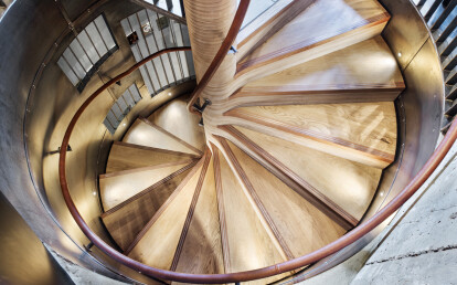 Nandos Spiral Staircase - Harrogate
