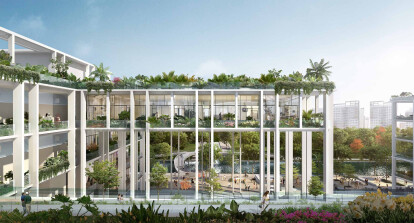 Punggol's new Neighbourhood Centre and Polyclinic in Singapore