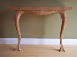 Plywood Curve Table