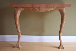 Plywood Curve Table