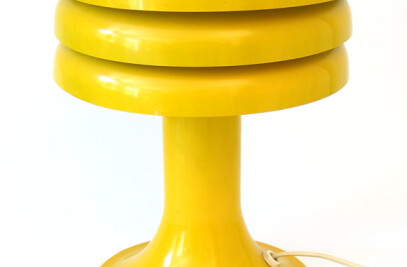 Hans Agne Jakobsson yellow sixties table lamp