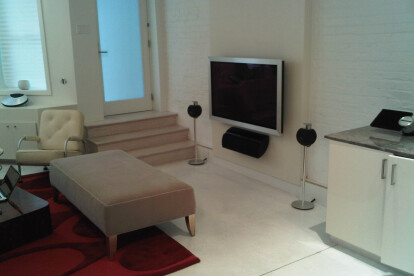 B&o BeoLab 3, BeoLab 4000 Speaker and BeoVision 4 50" Installation Capitol Hill, Washington, DC by dmg Martinez Group