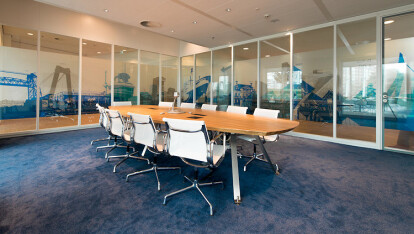 String²  modular and integrated glazed partition walls