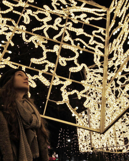 Christmas lights - Berlin 2013