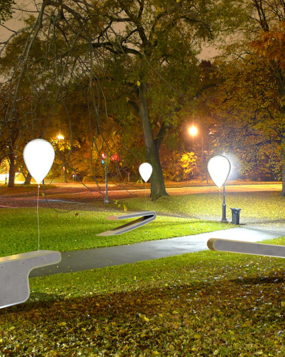 Illuminated Bench