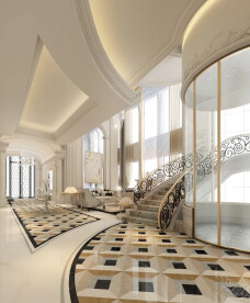 Exploring Luxurious Homes : Lobby Interior Design