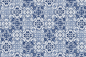 NOTTENE Quilt blue LOres