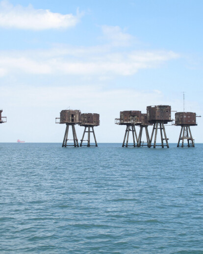 The Red Sands forts