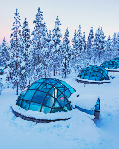 GLASS IGLOOS