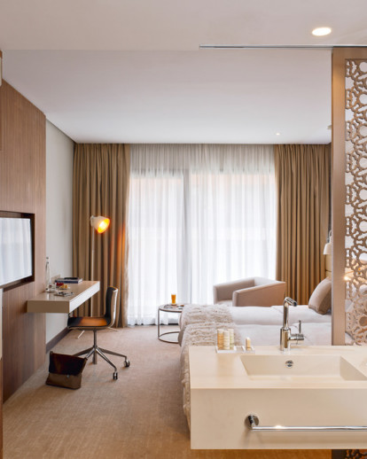 Guest rooms of the new Radisson Blu in Marrakech